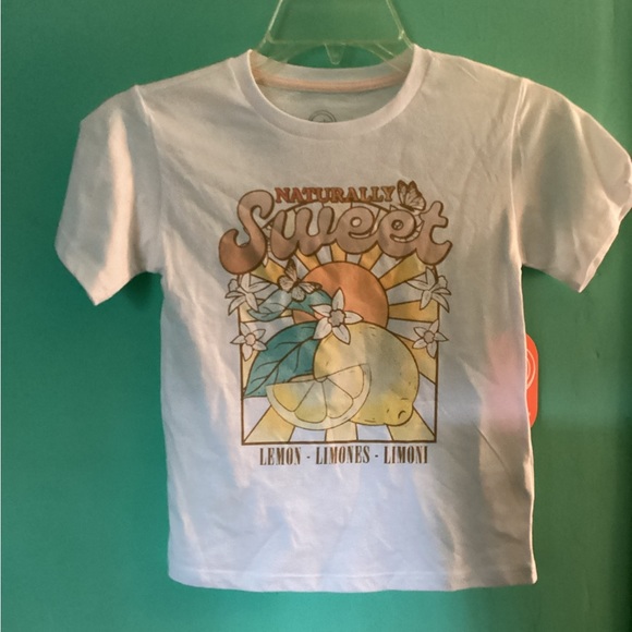 Wonder Nation Girls Naturally Sweet Tee Size XS (4 - 5) NWT - Picture 3 of 10